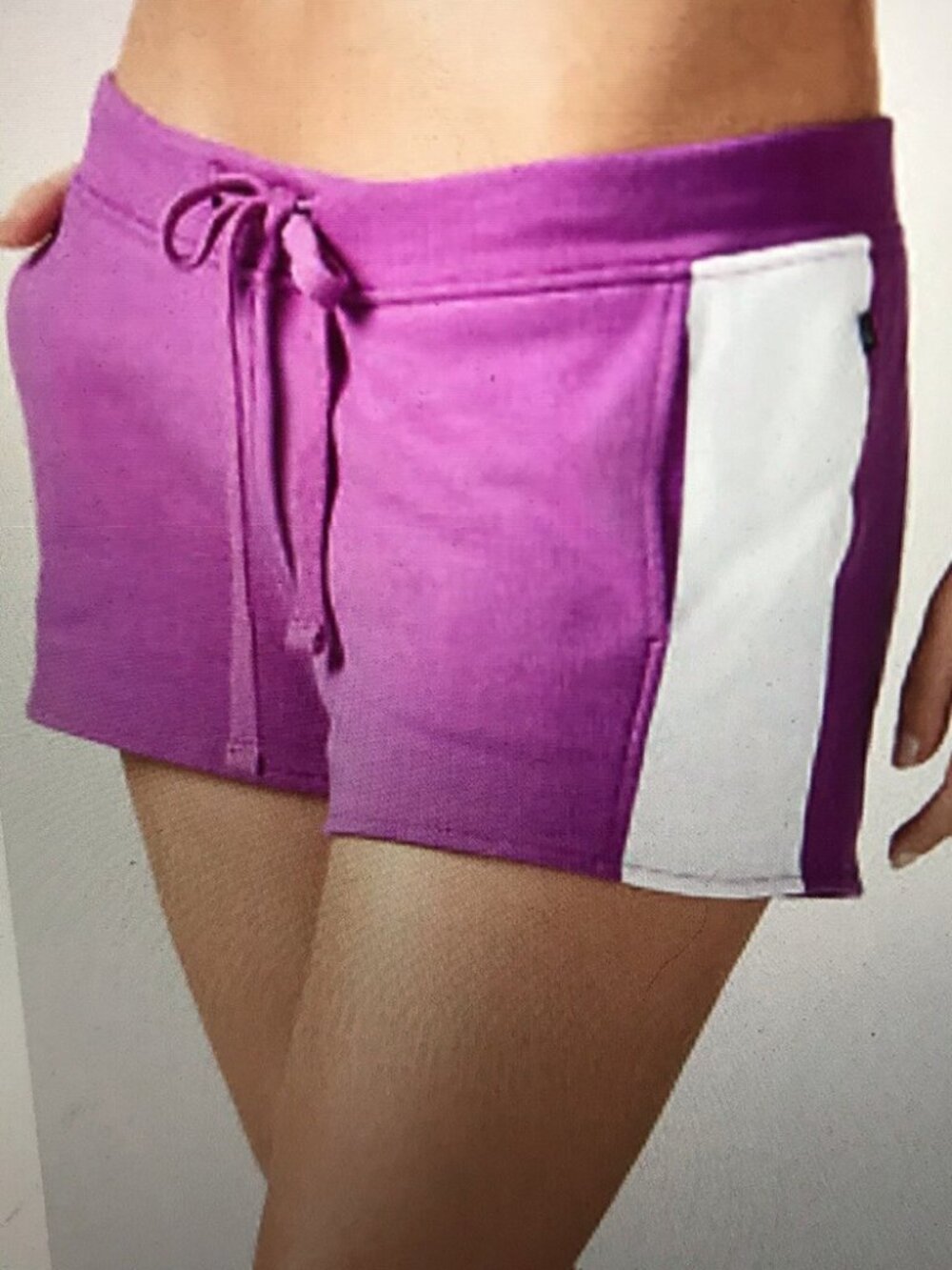 Pink Fabletics Naaru French terry active shorts XL